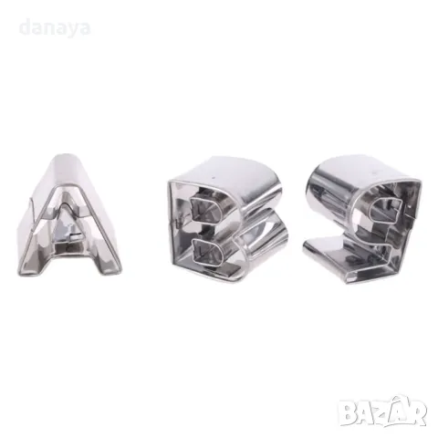 5627 Метални резци за фондан форми за сладки Букви кирилица, снимка 4 - Форми - 48724980