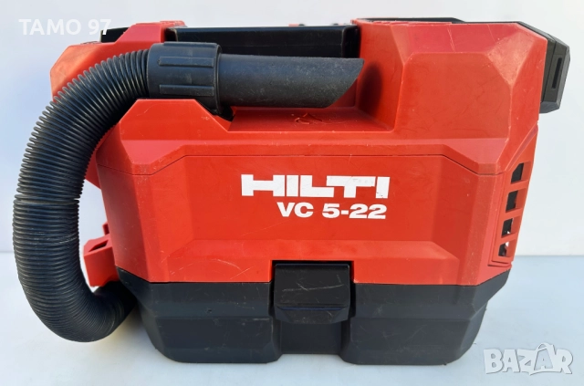 Hilti VC 5-22 Nuron - Акумулаторна прахосмукачка 22V, снимка 3 - Други инструменти - 52940535
