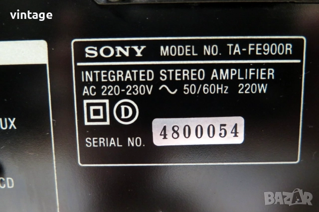 Sony TA-FE900R, снимка 7 - Ресийвъри, усилватели, смесителни пултове - 51985557