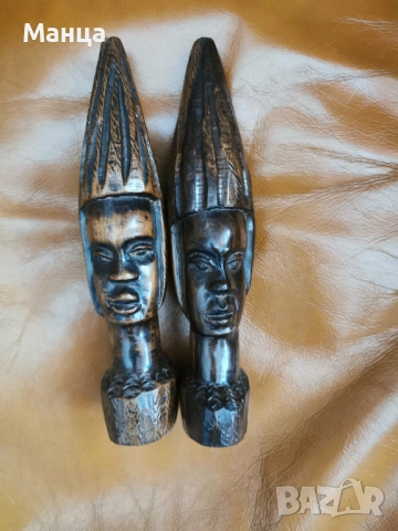 Абаносови африкански фигури 2 броя