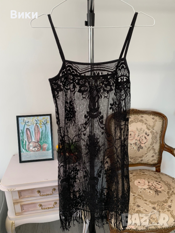 Плажна рокля в размер 38, подходяща за S/M, снимка 12 - Рокли - 44922632