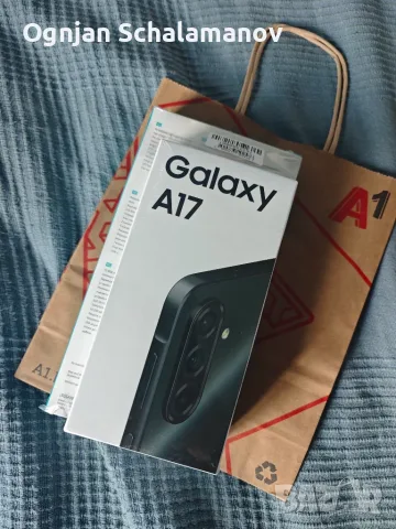 Намаление- НОВ Samsung Galaxy A17 и  power bank 10000mah