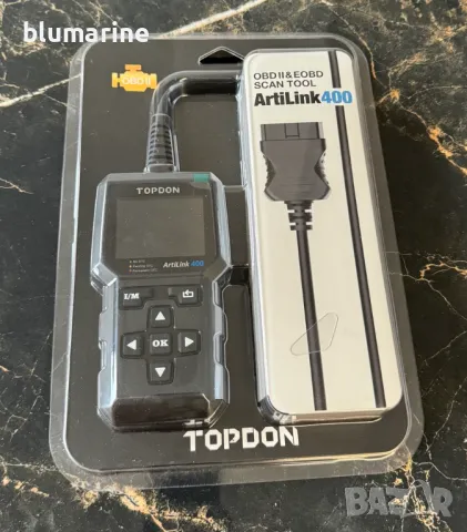 Topdon ArtiLink 500 OBDII Engine Code Reader/ Scanner/ TOPDON ArtiLink 400, снимка 3 - Друга електроника - 36817365