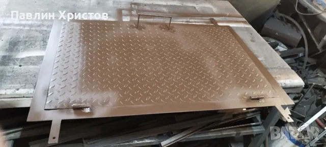 Изработка на различни видове метални изделия -капаци за шахти 