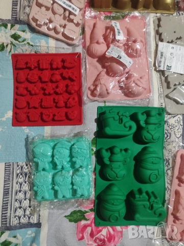 Коледни молдове за гипсови отливки различни видове , снимка 13 - Форми - 52649075
