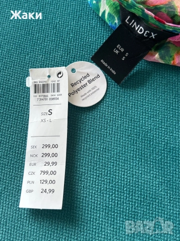 Ефирна дамска риза Lindex, снимка 5 - Ризи - 53944444