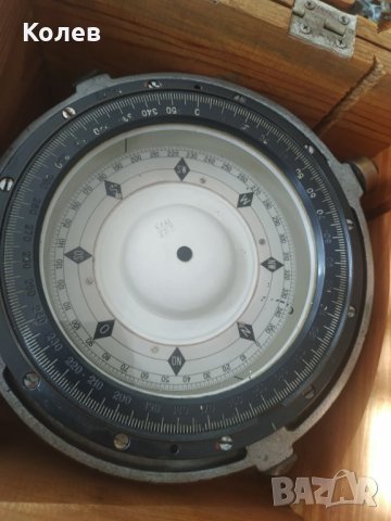 Магнитен корабен компас, снимка 3 - Антикварни и старинни предмети - 35105586