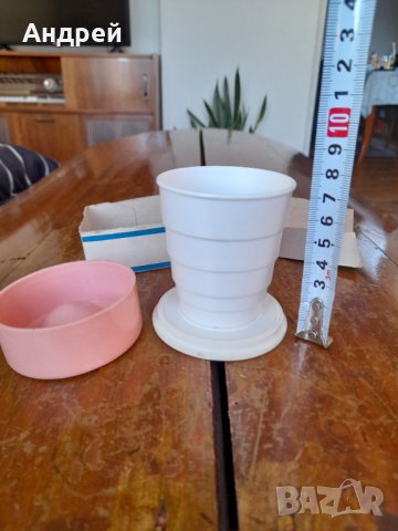 Стара сгъваема чаша Турист, снимка 5 - Други ценни предмети - 42879855