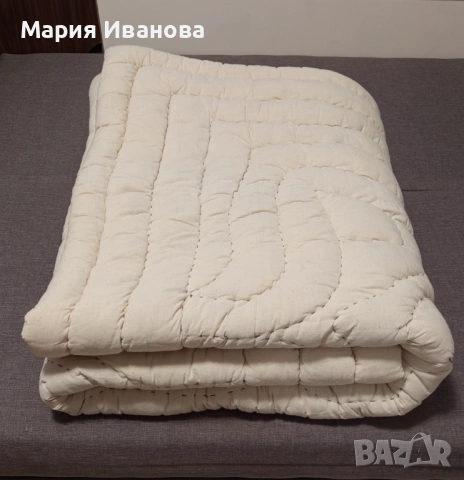 Вълнен юрган / завивка , снимка 12 - Олекотени завивки и одеяла - 53109098