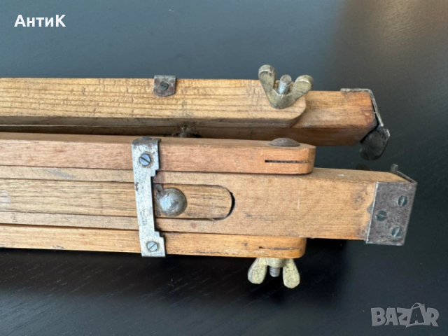 Винтидж Дървена Тринога Статив, снимка 5 - Антикварни и старинни предмети - 54326913