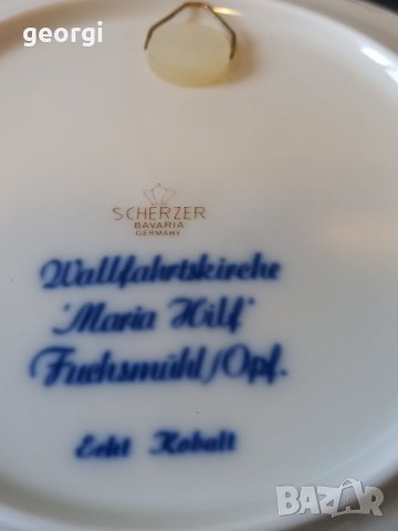 Декоративна порцеланова немска чиния за стена    18/3, снимка 6 - Декорация за дома - 34934180