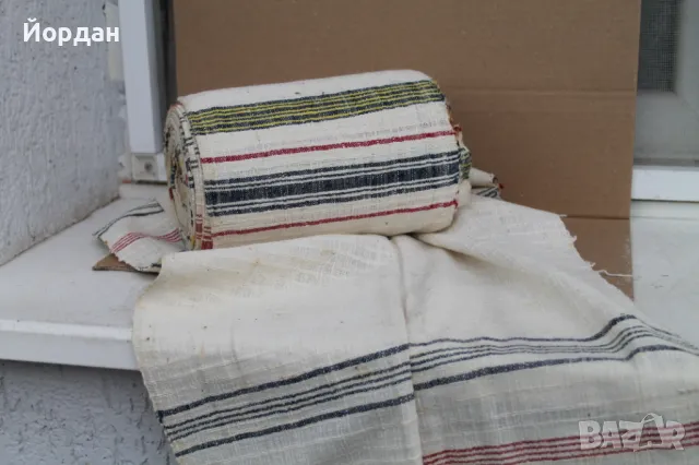 Ръчно тъкан ленен плат за кърпи