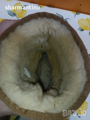 UGG Australia N 35 Кожени ботуши, снимка 6 - Дамски боти - 53360263