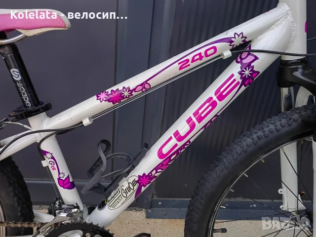 24" CUBE детски алуминиев велосипед за момиче, снимка 6 - Велосипеди - 56048699