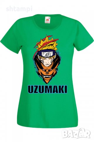 Дамска тениска Naruto Uzumaki 01,Анимация,игра,Празник,Повод., снимка 7 - Тениски - 38060981