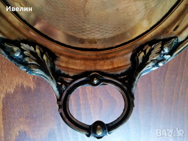 посребрена барокова табла,поднос, снимка 4 - Антикварни и старинни предмети - 29552235