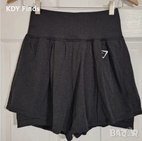 Шорти с клин Gymshark Xs, снимка 8 - Къси панталони и бермуди - 56128861