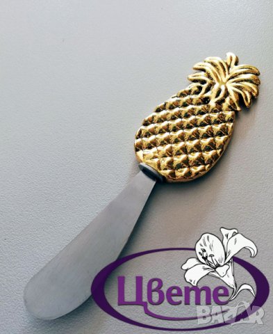 Нож за мазане с декоративен елемент-комплект от 2бр., снимка 2 - Прибори за хранене, готвене и сервиране - 40588630