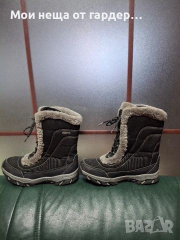 Ботуши зимни апрески, до 40гр.топлят.р40 Лондон , снимка 2 - Дамски ботуши - 51973484