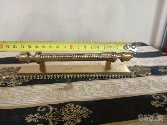 Винтидж дръжка за врата с шилд, снимка 3 - Други ценни предмети - 51030103