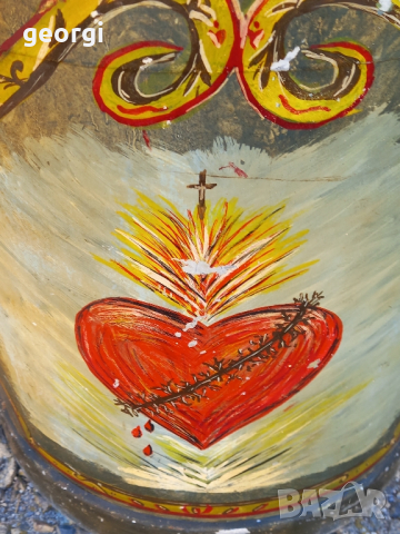 голям стар изрисуван гюм, снимка 2 - Декорация за дома - 44923113