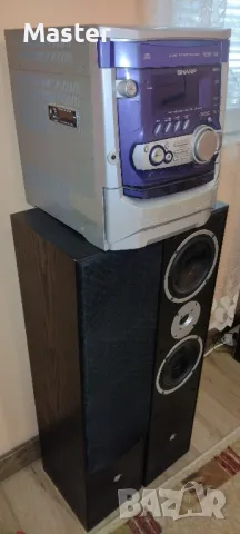 Уредба Sharp с колони Cat Bluetooth , снимка 2 - Bluetooth тонколони - 49780489