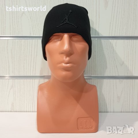 Нова зимна шапка на марката Michael Jordan с черно лого , снимка 5 - Шапки - 42892029