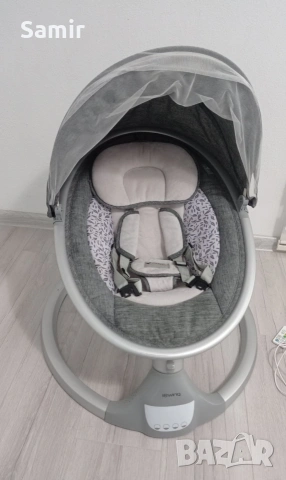 Електрическа бебешка люлка, снимка 2 - Детски люлки - 54091149