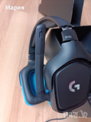 Геймърски слушалки logitech, снимка 7 - Слушалки и портативни колонки - 52642575