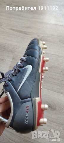 Nike. Футболни бутонки. 40.5, снимка 9 - Футбол - 38680693