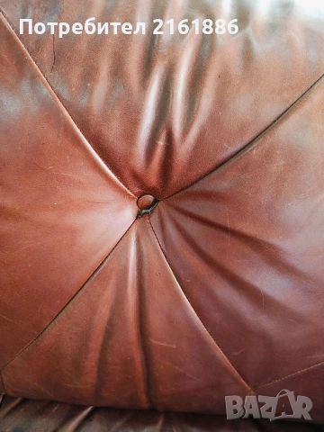 Асиметричен диван от естествена кожа , снимка 7 - Дивани и мека мебел - 52824653