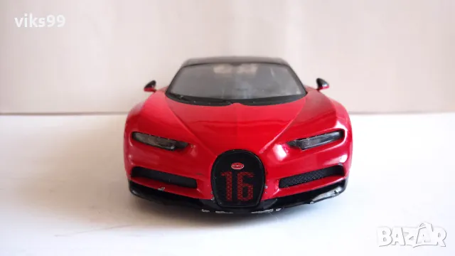 Bugatti Chiron Sport Maisto - Мащаб 1:24, снимка 7 - Колекции - 48943161