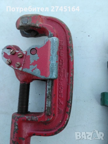 Тръборез и тръбен ключ, снимка 3 - Други инструменти - 54312802