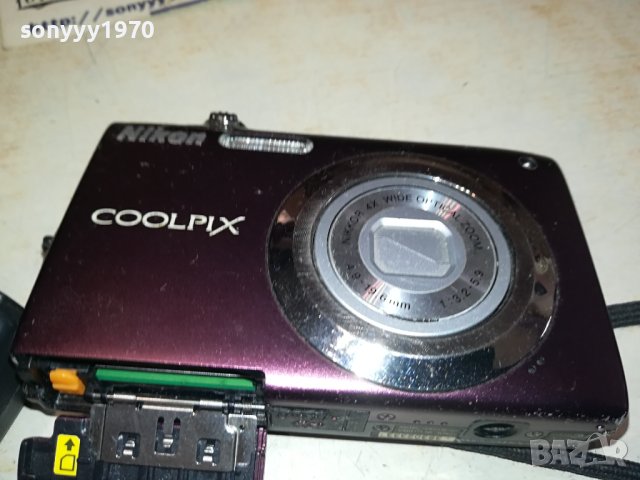 NIKON+ЗАРЯДНО И БАТЕРИЯ 0610231636, снимка 9 - Фотоапарати - 42460524