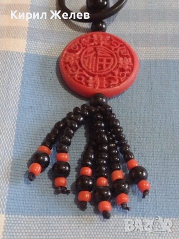 Арт ключодържател мъниста ръчна изработка много красив стилен дизайн 43902, снимка 3 - Други - 44779432