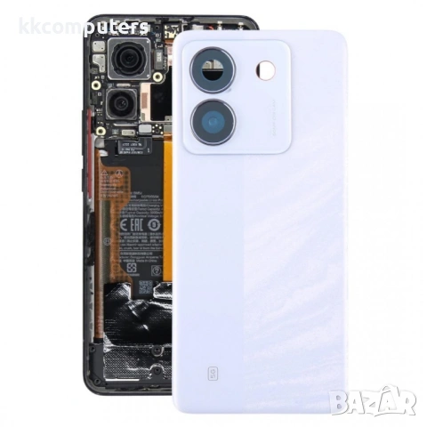 Оригинален заден капак за Xiaomi Poco M7 Pro 5G с рамка за камерата – 3 цвята, снимка 2 - Резервни части за телефони - 54344056