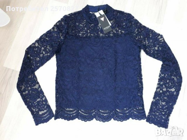  Оригинална Guess дамска блуза , снимка 2 - Блузи с дълъг ръкав и пуловери - 27882900