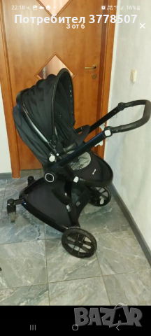 Бебешка количка, снимка 4 - Детски колички - 44688176