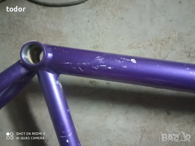 рамка алуминиева с вилка и лапа, снимка 5 - Части за велосипеди - 50140610