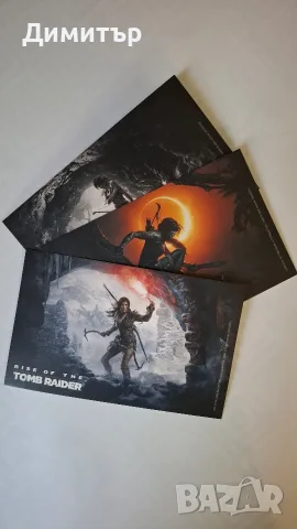 Tomb Raider Сет Картички PS4 PS5