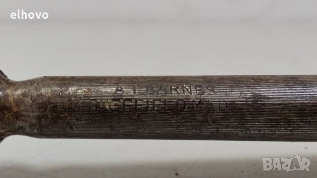 Масат A.I.Barnes Sheffield, снимка 2 - Антикварни и старинни предмети - 29954975