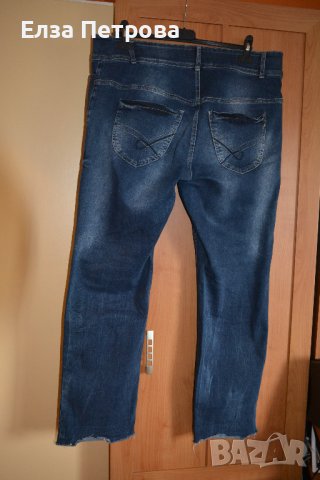 Дамски дънки сини с по-светли нюанси, пролетно-есенни , снимка 2 - Дънки - 42334892