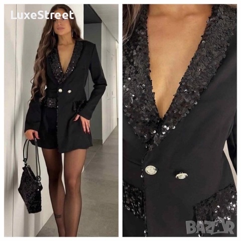 Дамски Гащеризон с Пайети 🤍, снимка 2 - Гащеризони - 52585704