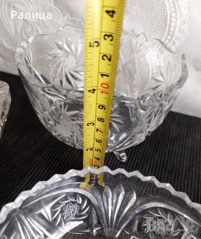 Комплект, бонбониери и купи, чешки кристал , снимка 7 - Декорация за дома - 42758990