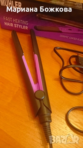 Нова преса за коса Muhler HS-33S с кутия”, снимка 5 - Преси за коса - 54231067