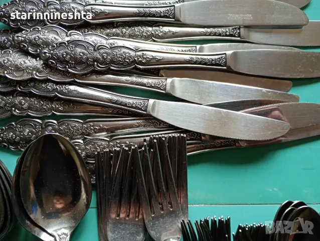 стари немски прибори за хранене старинни немски прибори за хранене антикварни прибори за хранене , снимка 5 - Антикварни и старинни предмети - 49138845