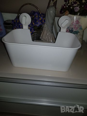 Поставка за баня с вакуумно закрепване, снимка 2 - Декорация за дома - 33863361