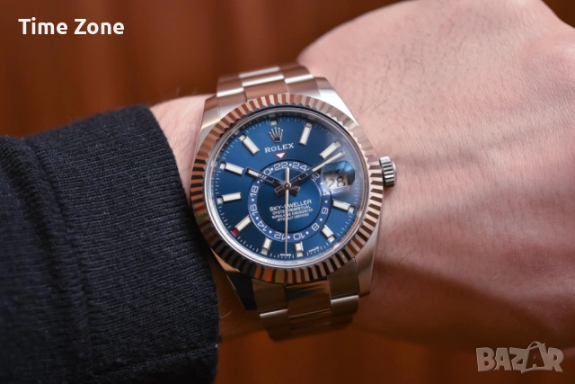 Rolex Sky-Dweller 42mm Steel Blue Dial Automatic Различни Варианти, снимка 10 - Мъжки - 54059898