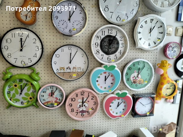 Весел детски стенен часовник, снимка 2 - Стенни часовници - 52088249