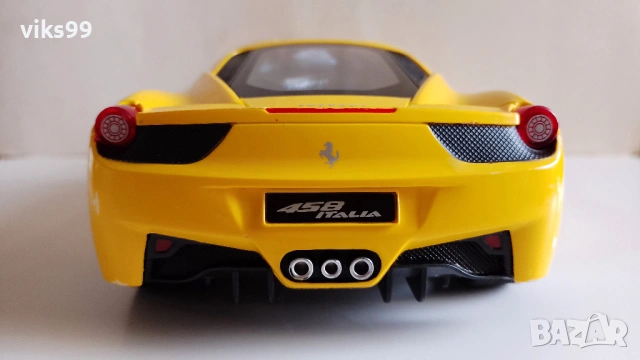 Ferrari 458 ITALIA Rastar - Мащаб 1:18, снимка 4 - Колекции - 53150759